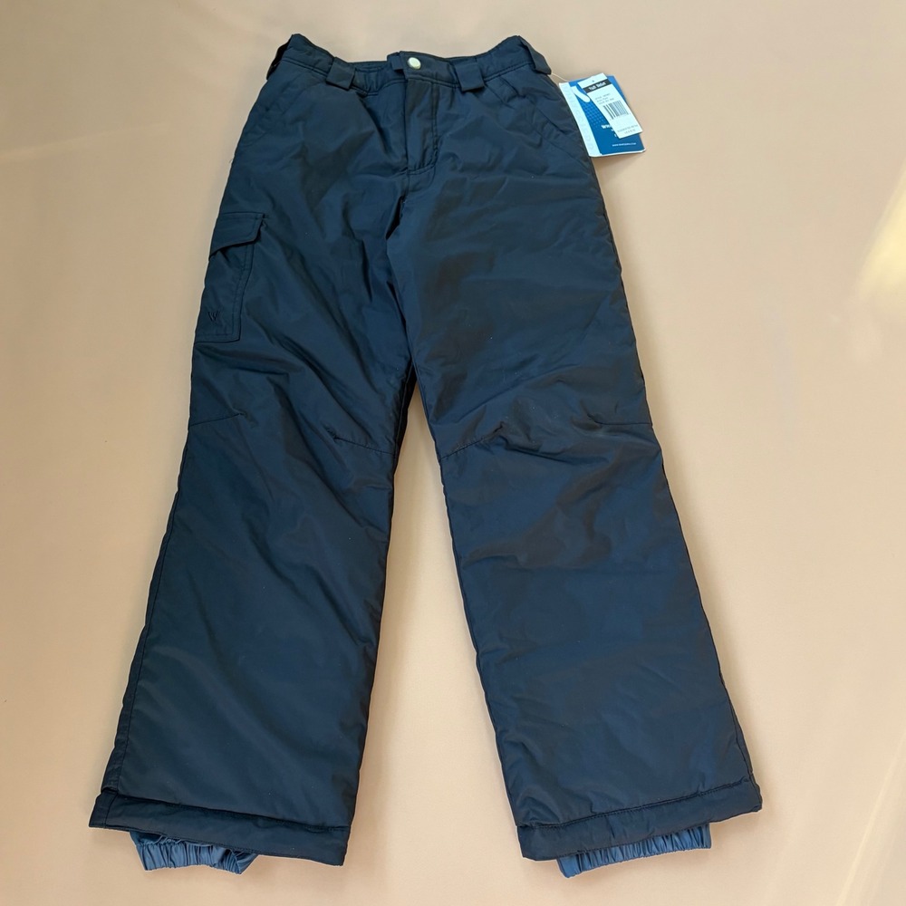 White Sierra Youth Medium Bilko Pant‎ Black Ski Snow Pants V9788Y NWT Gorpcore